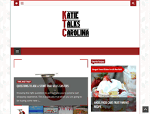 Tablet Screenshot of katietalkscarolina.com